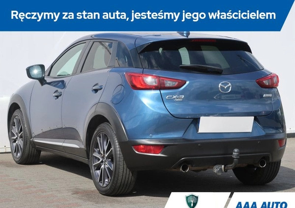 Mazda CX-3 cena 74000 przebieg: 134220, rok produkcji 2017 z Pińczów małe 191